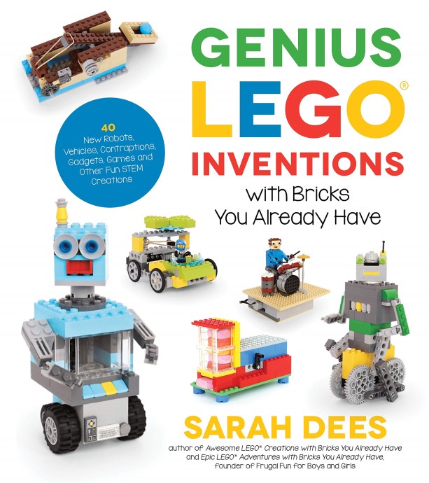 Конструктор LEGO (ЛЕГО) Books ISBN1624146783 Genius LEGO Inventions with Bricks You Already Have