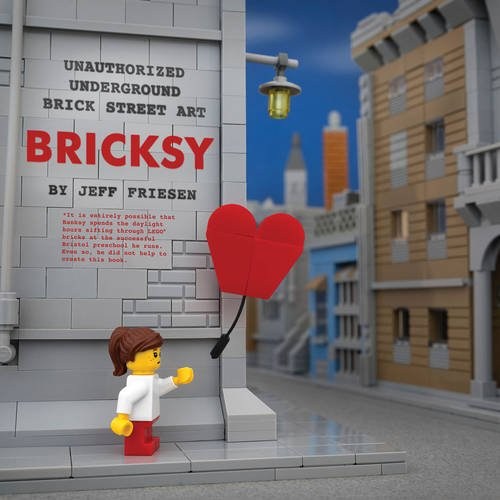 Конструктор LEGO (ЛЕГО) Books ISBN1634504798 Bricksy: Unauthorized Underground Brick Street Art