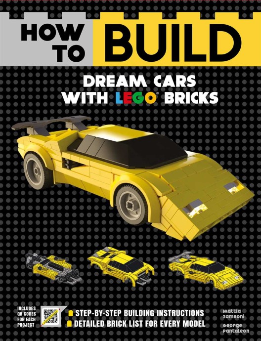 Конструктор LEGO (ЛЕГО) Books ISBN1684125391 How to Build Dream Cars with LEGO Bricks