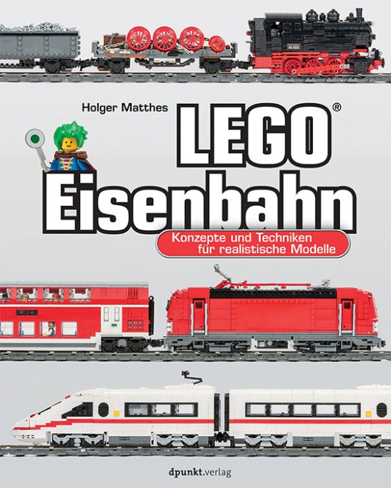 Конструктор LEGO (ЛЕГО) Books ISBN3864903556 LEGO Trains - concepts and techniques for realistic models