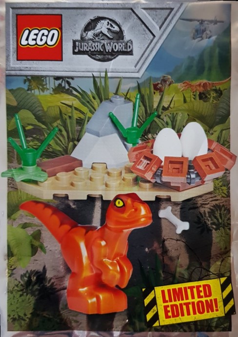 Конструктор LEGO (ЛЕГО) Jurassic World 121801 Baby Raptor and Nest