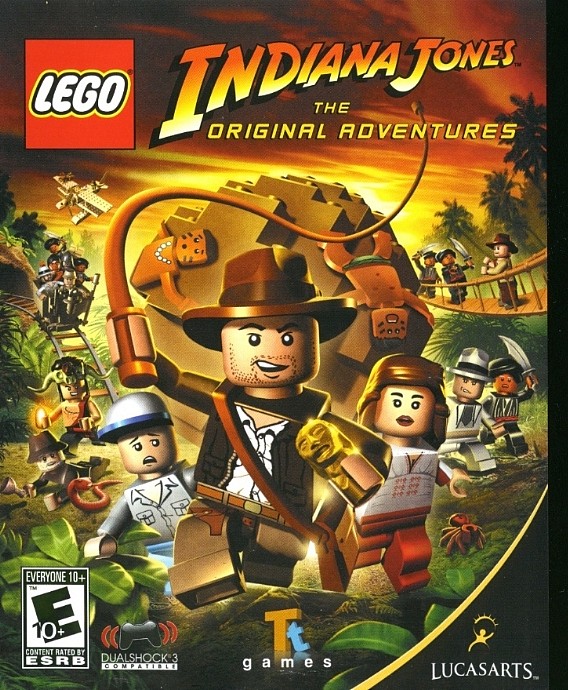Конструктор LEGO (ЛЕГО) Gear LIJPS3 LEGO Indiana Jones: The Original Adventures