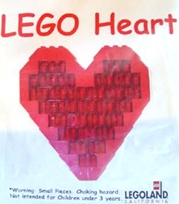 Конструктор LEGO (ЛЕГО) Promotional LLCA8 LEGO Heart