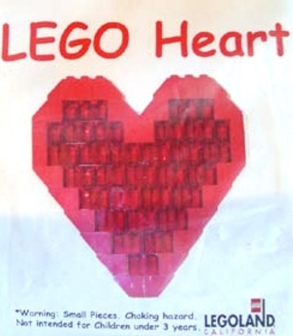 Конструктор LEGO (ЛЕГО) Promotional LLCA8 LEGO Heart