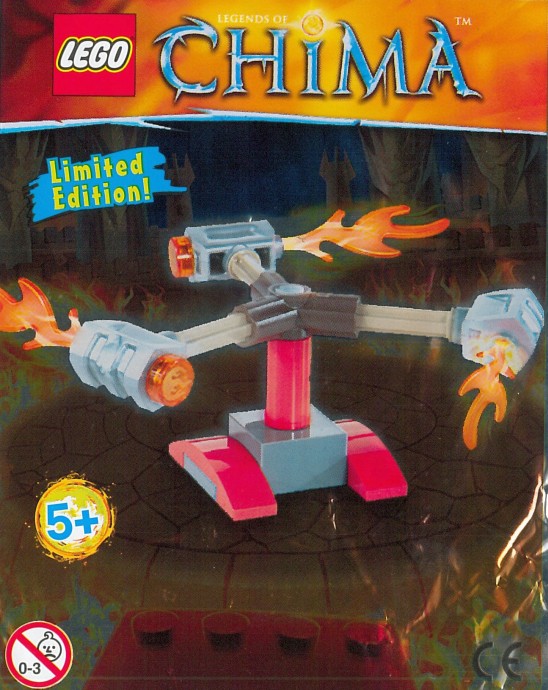 Конструктор LEGO (ЛЕГО) Legends of Chima 391407 Fire spinner and ramp