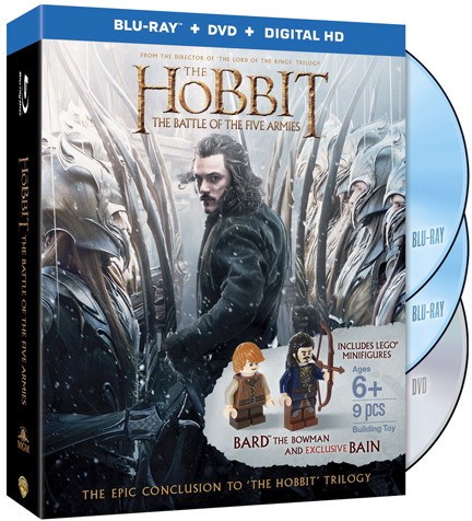 Конструктор LEGO (ЛЕГО) Gear LOTRDVDBD3 The Hobbit - The Battle of the Five Armies DVD/Blu-ray with 2 minifigs
