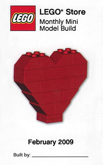 Конструктор LEGO (ЛЕГО) Promotional MMMB003 Heart