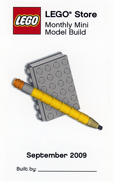 Конструктор LEGO (ЛЕГО) Promotional MMMB013 Book and Pencil