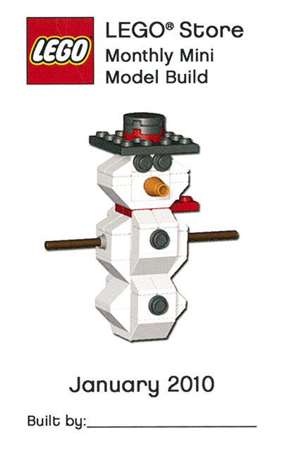 Конструктор LEGO (ЛЕГО) Promotional MMMB018 Snowman