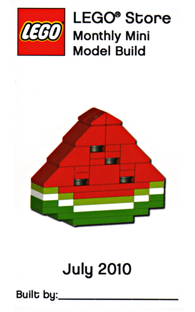 Конструктор LEGO (ЛЕГО) Promotional MMMB026 Watermelon
