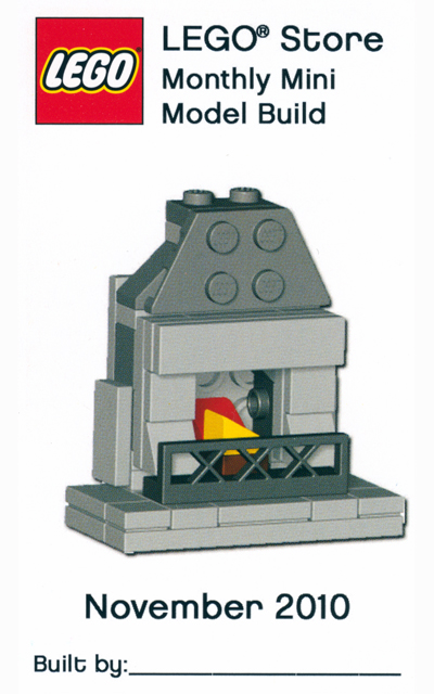 Конструктор LEGO (ЛЕГО) Promotional MMMB031 Fire Place
