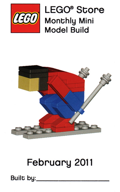 Конструктор LEGO (ЛЕГО) Promotional MMMB034 Skier
