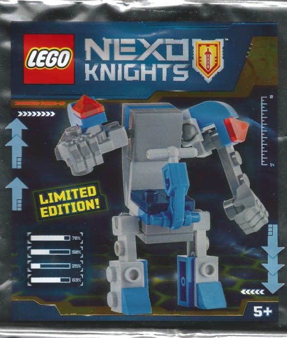 Конструктор LEGO (ЛЕГО) Nexo Knights 271610 Mighty Mech Bot