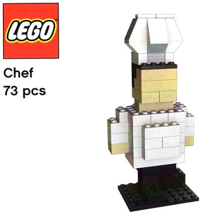 Конструктор LEGO (ЛЕГО) Promotional PAB10 Chef