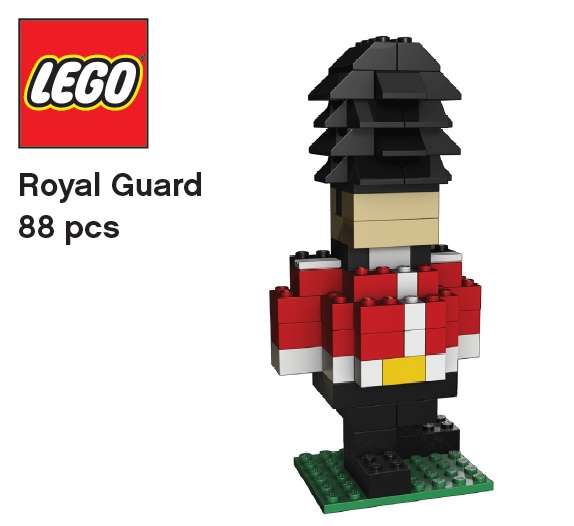 Конструктор LEGO (ЛЕГО) Promotional PAB3 Royal Guard (Limited Edition PAB Model)