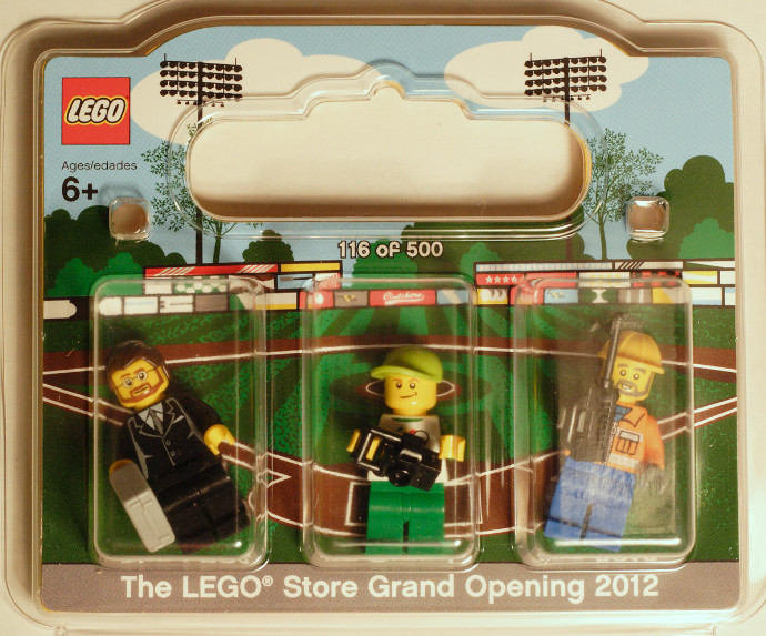 Конструктор LEGO (ЛЕГО) Promotional PEABODY Northshore Mall Exclusive Minifigure Pack