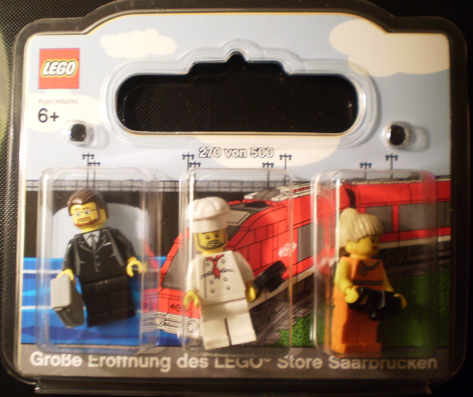 Конструктор LEGO (ЛЕГО) Promotional SAARBRUCKEN Saarbrücken, Germany Exclusive Minifigure Pack