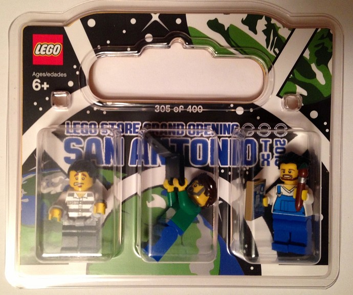 Конструктор LEGO (ЛЕГО) Promotional SANANTONIO San Antonio, Tx, Exclusive Minifigure Pack