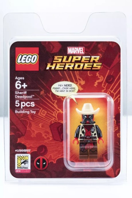Конструктор LEGO (ЛЕГО) Marvel Super Heroes SDCC2018 Sheriff Deadpool