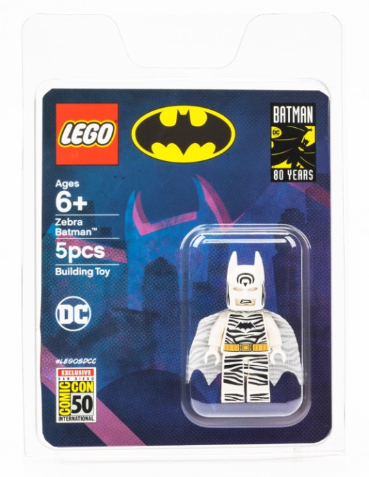 Конструктор LEGO (ЛЕГО) DC Comics Super Heroes SDCC2019 Zebra Batman