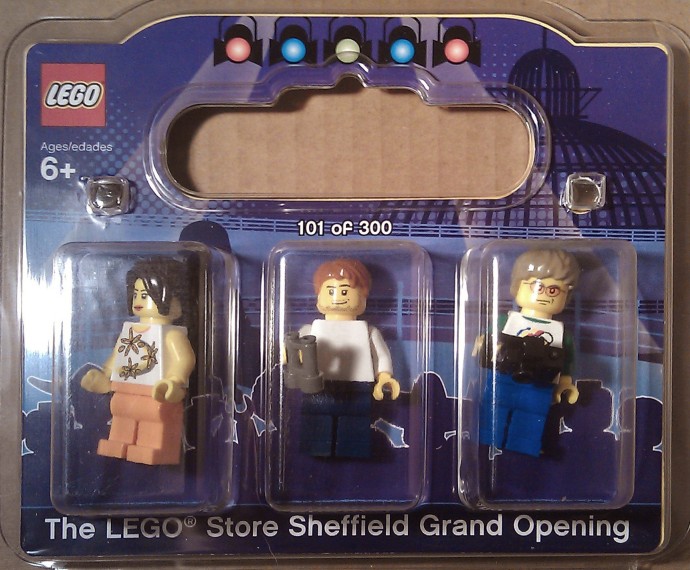 Конструктор LEGO (ЛЕГО) Promotional SHEFFIELD Sheffield, UK, Exclusive Minifigure Pack