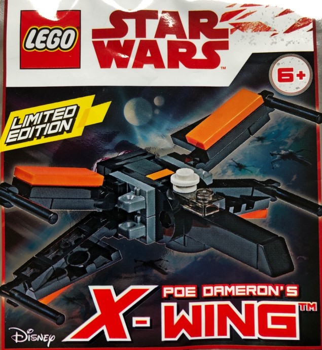 Конструктор LEGO (ЛЕГО) Star Wars 911841 Poe Dameron's X-Wing