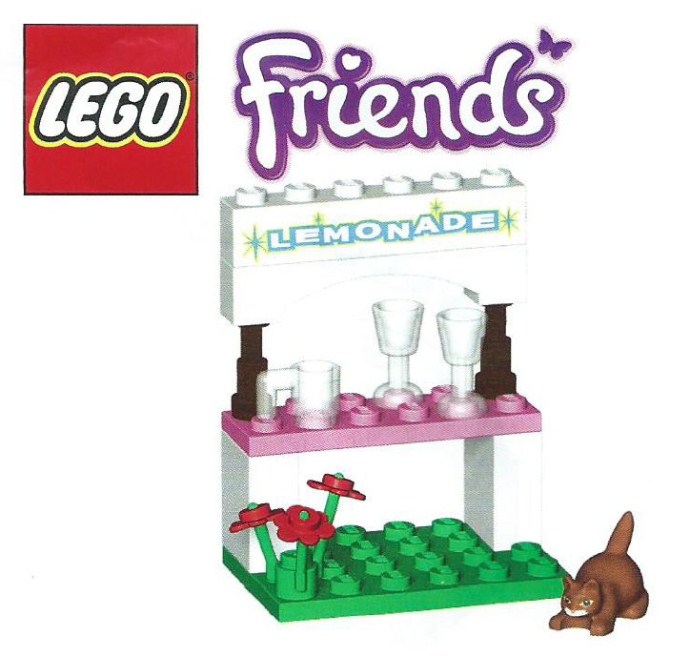 Конструктор LEGO (ЛЕГО) Friends TRU02 Lemonade Stand