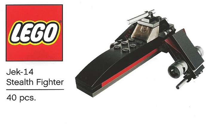 Конструктор LEGO (ЛЕГО) Star Wars TRU03 Mini Jek-14 Stealth Fighter