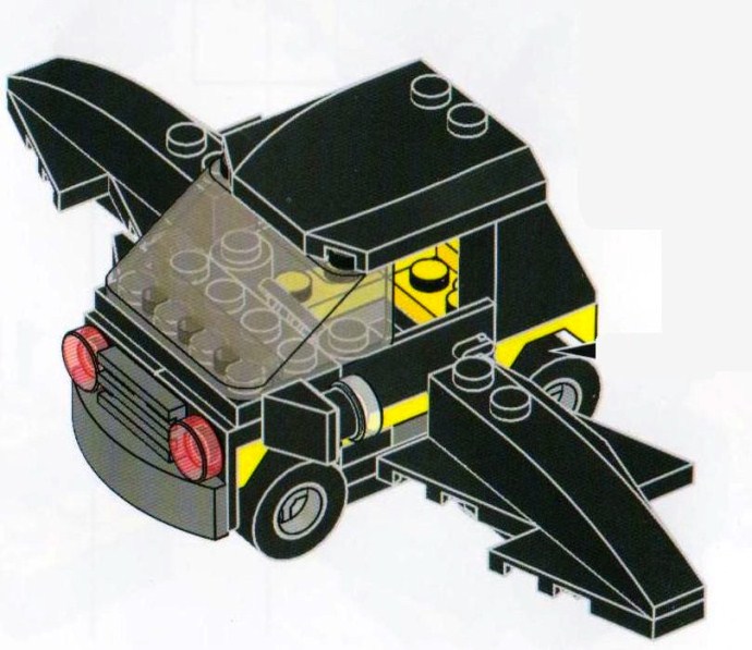 Конструктор LEGO (ЛЕГО) The LEGO Batman Movie TRUBATMOBILE Flying Batmobile