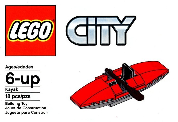 Конструктор LEGO (ЛЕГО) City TRUKAYAK Kayak