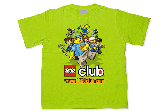 Конструктор LEGO (ЛЕГО) Gear TS67 LEGO Club Lime Green T-shirt