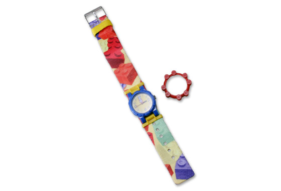 Конструктор LEGO (ЛЕГО) Gear W003 Brick Print Fabric Watch