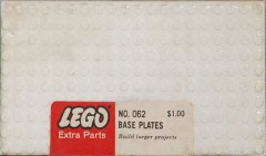 LEGO Samsonite 062 5 - 10X20 base plates - White