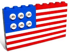 LEGO Bulk Bricks 10042 U.S. Flag