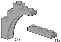 LEGO Bulk Bricks 10047 Arch