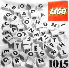 LEGO Dacta 1015 Letters Large