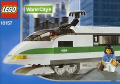 LEGO World City 10157 High Speed Train Locomotive