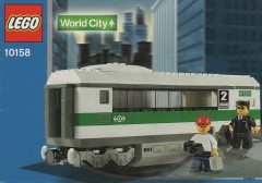 LEGO World City 10158 High Speed Train Car