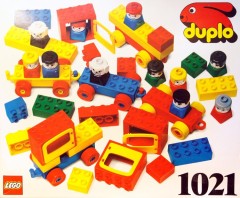 LEGO Dacta 1021 Basic Vehicles - 78 elements