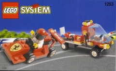 LEGO Town 1253 Shell Race Car Transporter