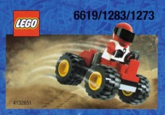 LEGO Town 1273 Red Four Wheel Driver