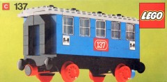 LEGO Trains 137 Passenger sleeping car