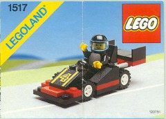 LEGO Town 1517 Black Racing Car
