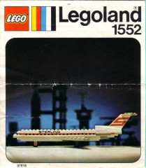 LEGO LEGOLAND 1552 Sterling Boeing 727