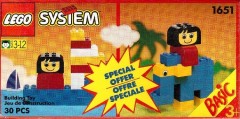 LEGO Basic 1651 Basic Building Set Trial Size
