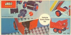 LEGO Samsonite 166 Vehicle Extra Parts Kit
