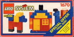 LEGO Basic 1670 Trial Size Box