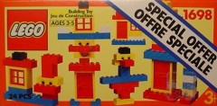 LEGO Basic 1698 Basic Building Set 3+, Special Offer