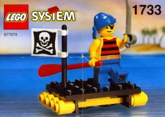 LEGO Pirates 1733 Shipwrecked Pirate