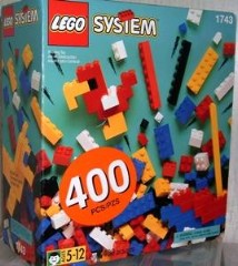LEGO Basic 1743 Standard Bricks, 5+